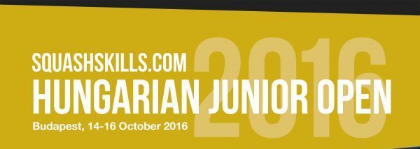 Hungarian Junior Open 2016 plakátja