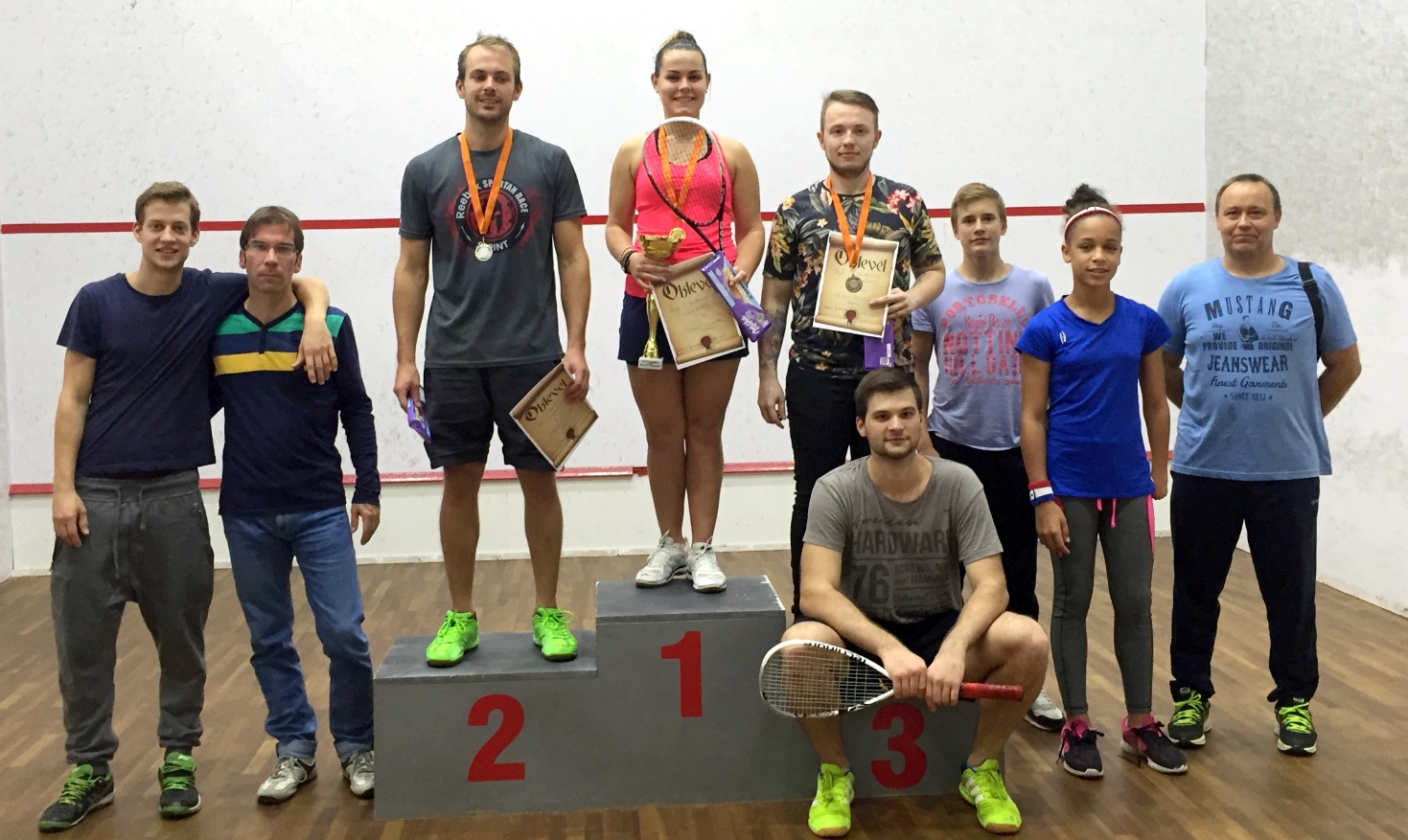 C kategória, Colosseum, dobogósok